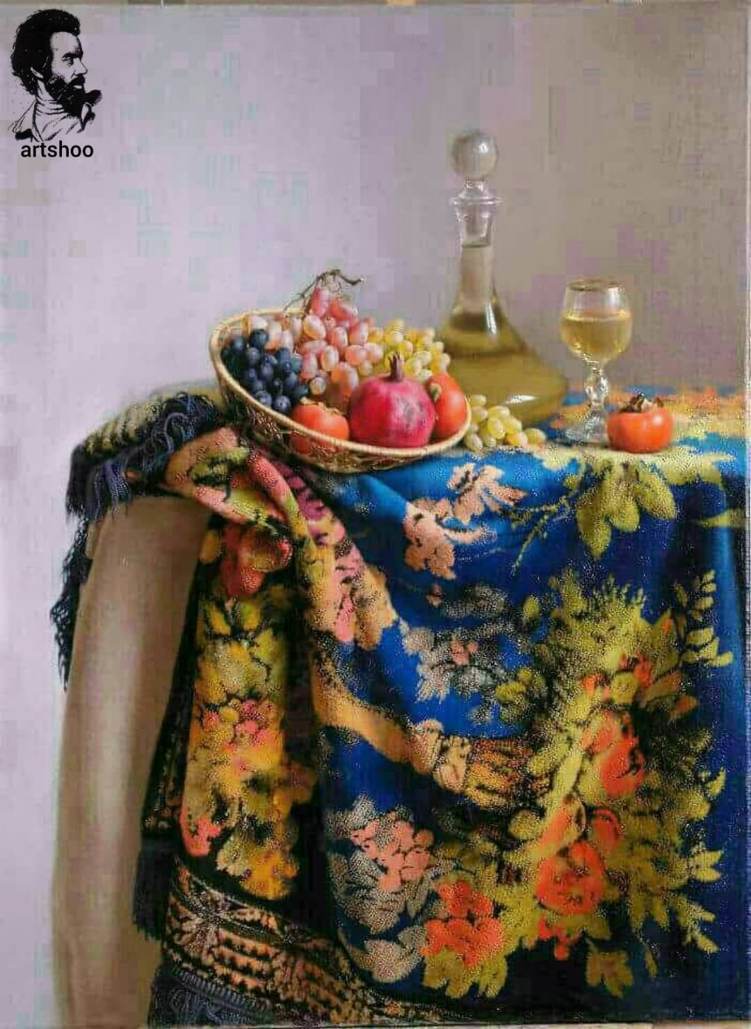 آموزش نقاشی رنگ روغن